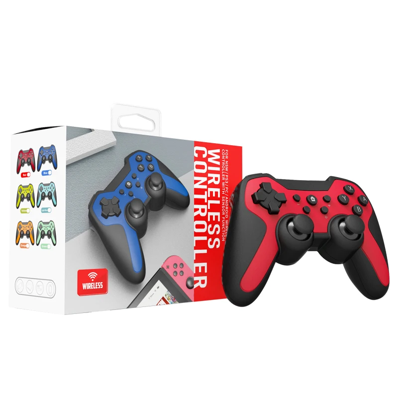 

Honson New model OEM Wireless Game controller for Nintend Switch controller, Red