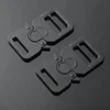 Heavy Duty Adjustable Cobra Belt Buckle With Strong Pull Clasp