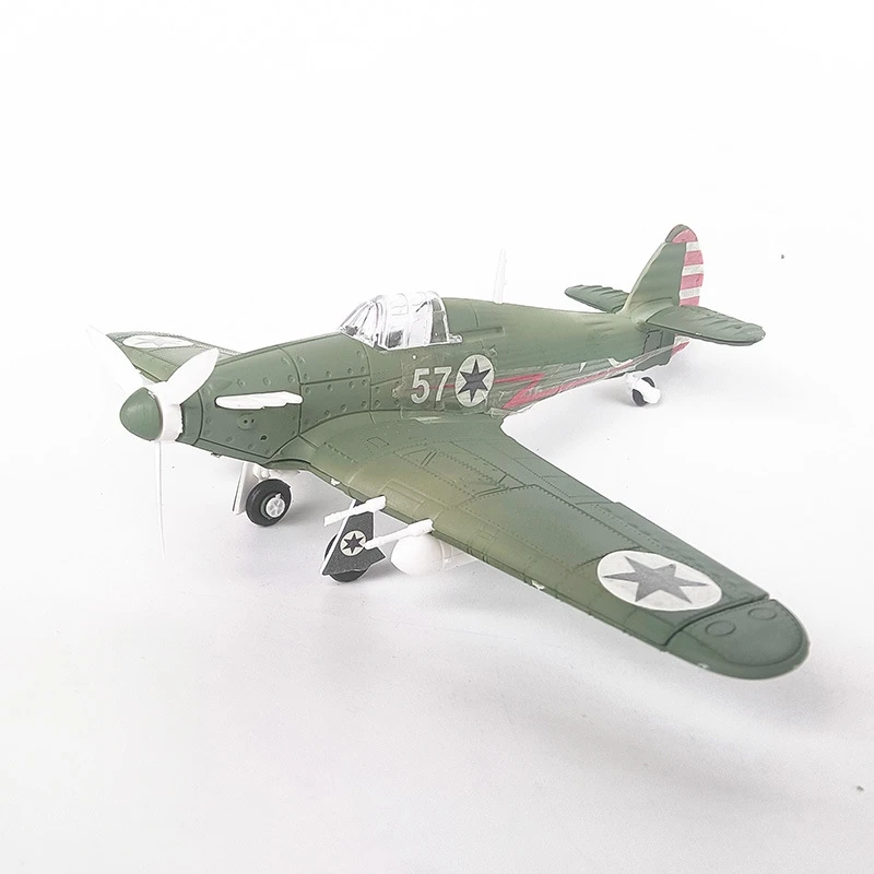 2025 Best Seller Plastic Construction Model Toys Kids Hobby Set WW2 Hawker Hurricane Fighter Jet Military Toys Army Gifts