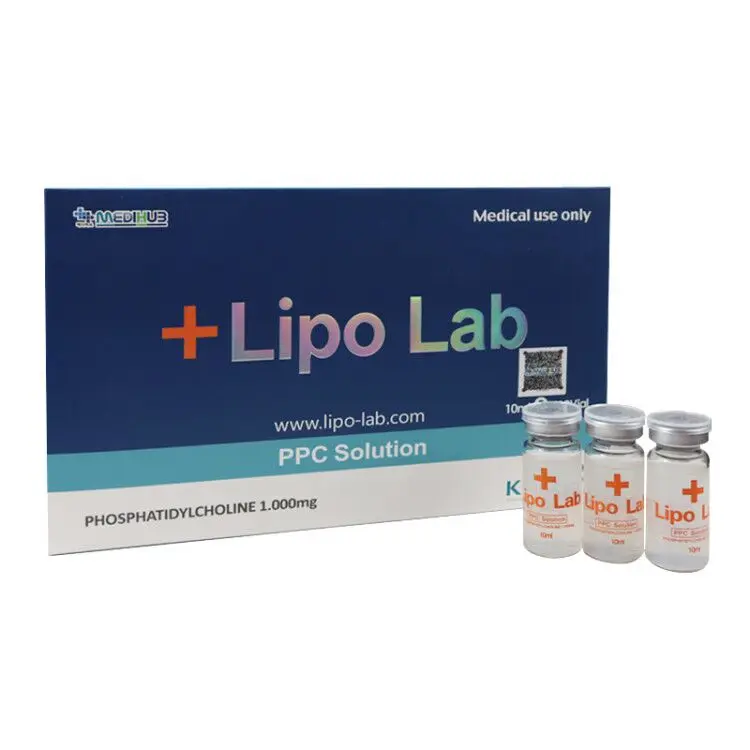 

10 Vials Lipo Lab PPC Slimming Solution Lipolytic Solution Injection For Weight Loss