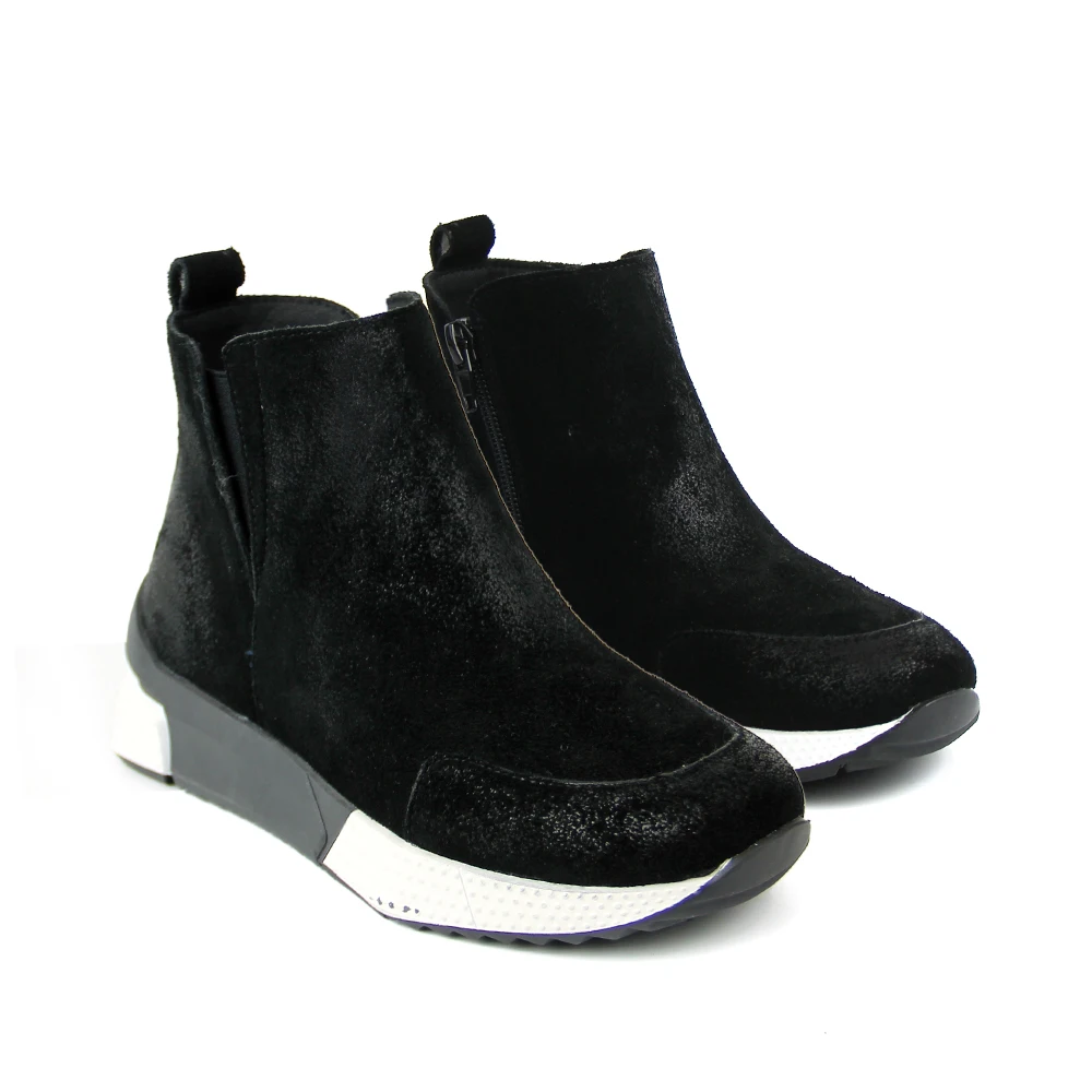 

Fashionable New Designer Luxury Kids Casual Sport Sneakers Shoes with Zipper, Picture shows