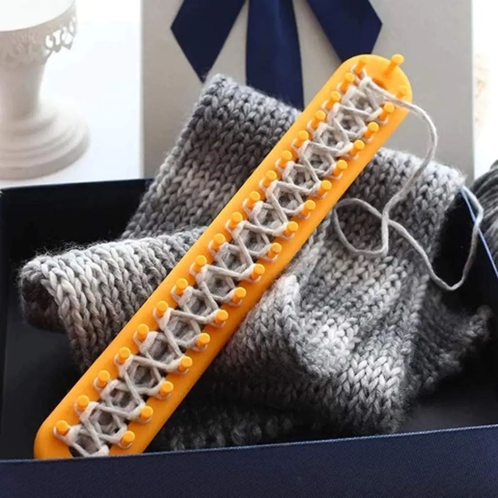 Wholesale Dengan Harga Murah Crochet Tenun Plastik Panjang Pelangi Kit  Merajut Loom Set untuk DIY Syal Sweater Selendang Selimut From m.alibaba.com