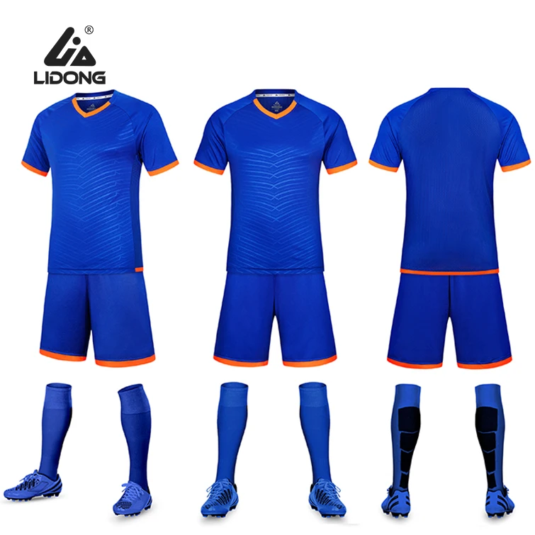 

Wholesale Top Quality Custom Cheap Football Jersey Suit Adult Sportswear, Custom color