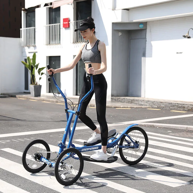 

Home outdoor fitness equipment magnetic elliptical trainer bike