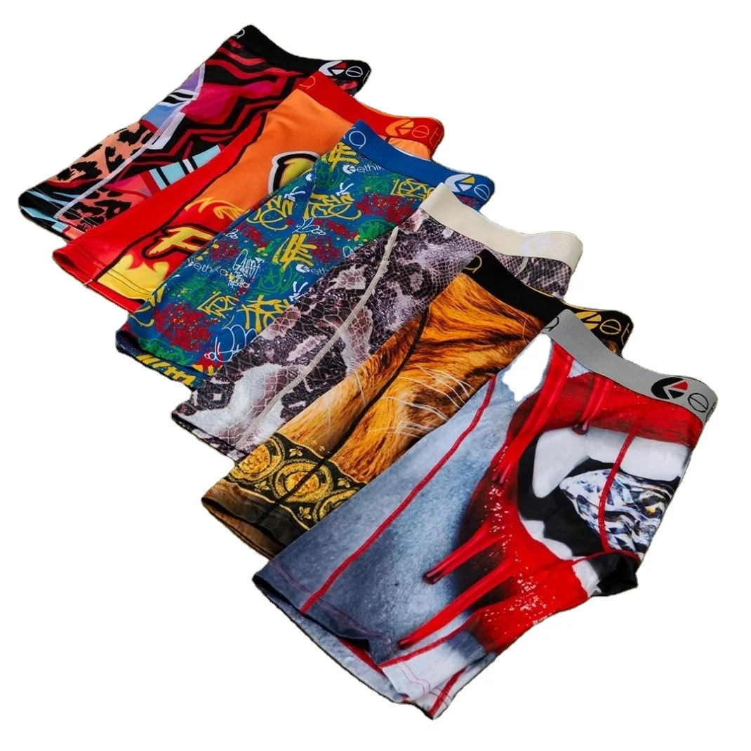 

2021 New Popular Shorts Printed Ethica Underwear Casual Underwear For Men Comfortable Ethika Boxers