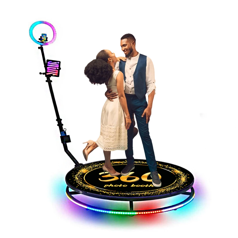 

2023 Hot Sale Portable 360 Camera Photobooth Slow Motion 360 Spin Degree Video Photo Booth Machine of Business Party and wedding
