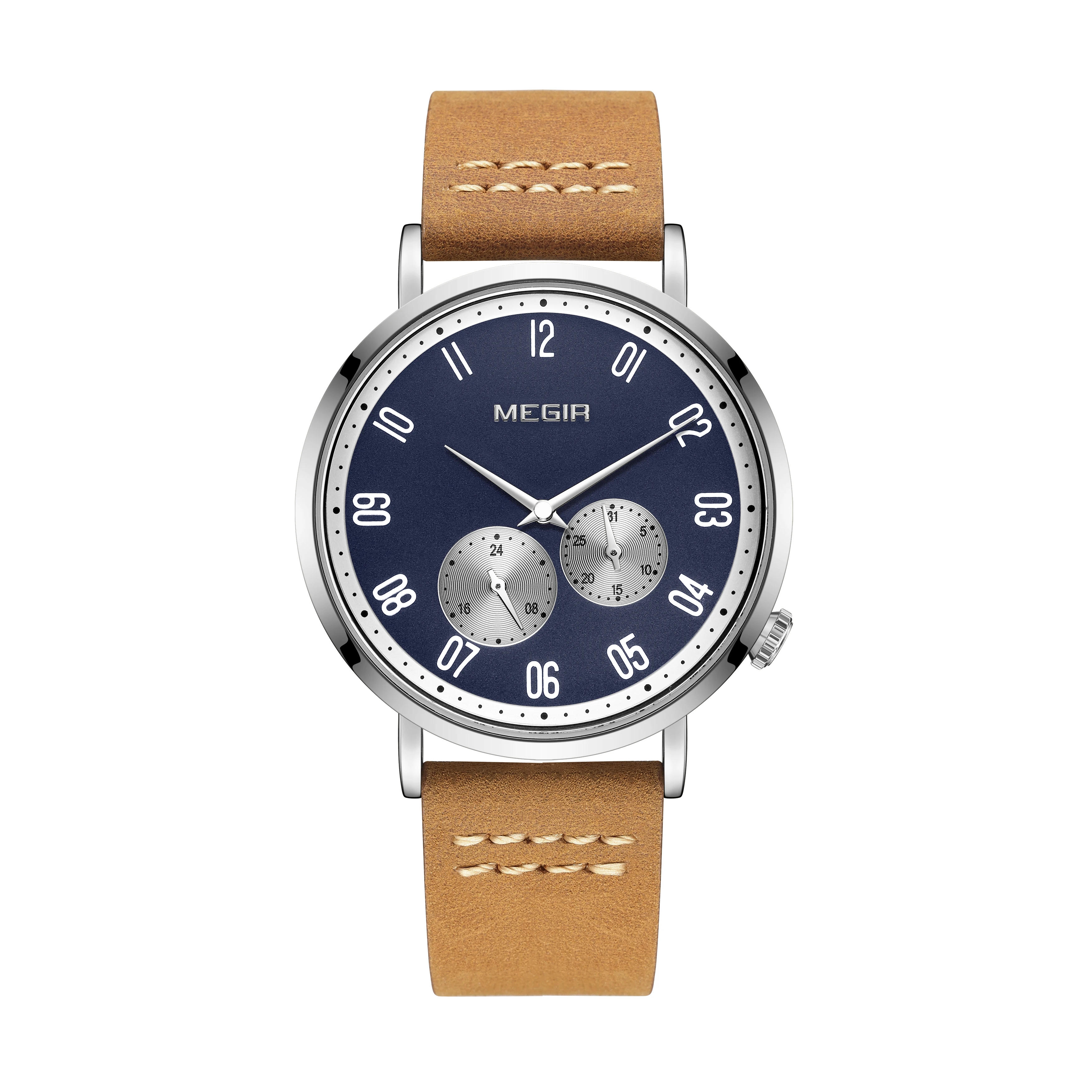 

Relogio Megir 1083 new design Men Watches Chrono Water Resist Quartz wholesale wrist watches