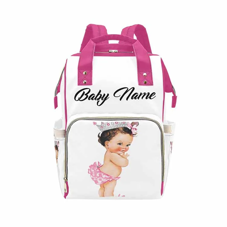 

custom baby name diaper backpack Personalized design bags sublimation diaper bag, Customized colors