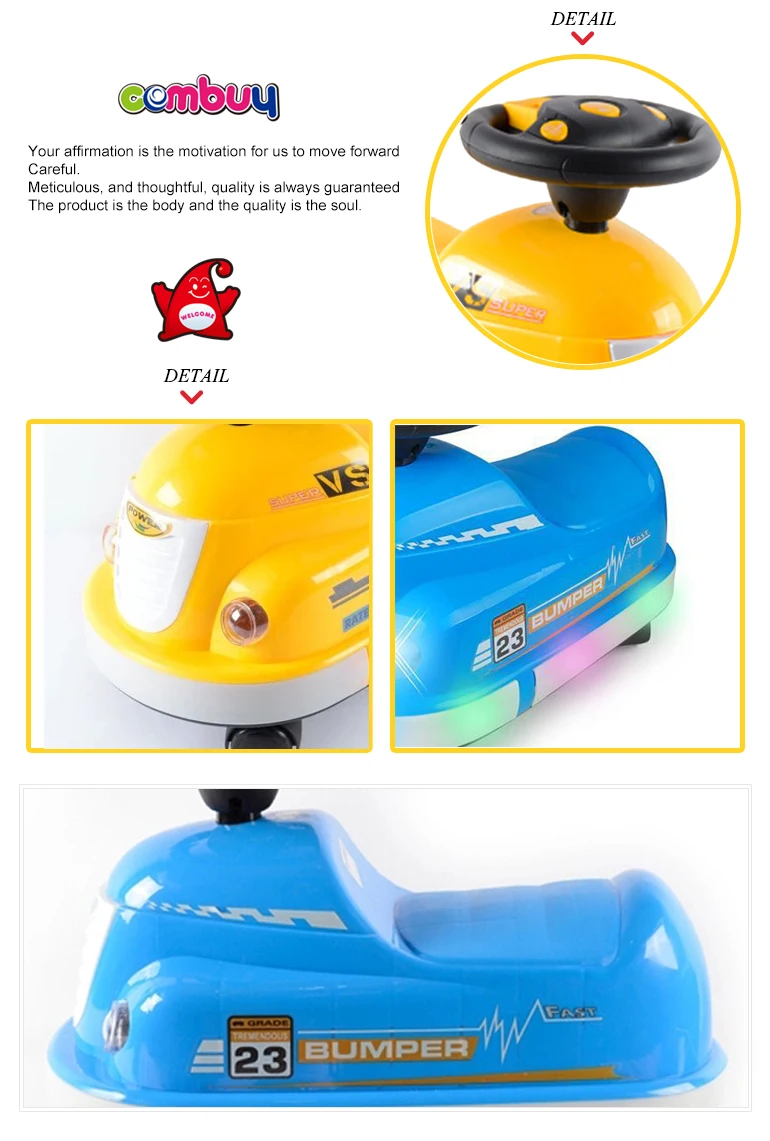 New Product Battery Operated Dodgem Electric Baby Walker Car Shape