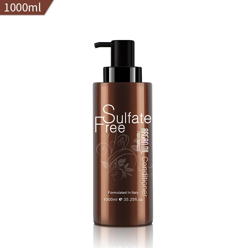 

Private Label Argan Oil Anti-Knot Prevent Breakage Intensive Nourish Shine Sulfate-Free Hair Care Shampoo Conditioner 1000ml