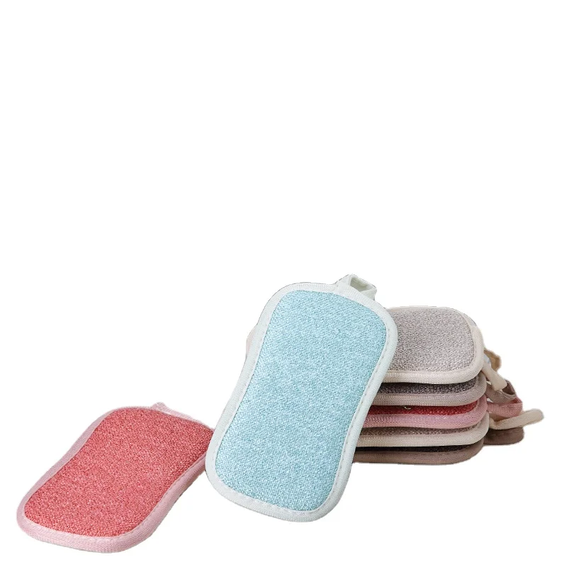 

Dishwashing cloth decontamination cleaning brush household kitchen not hurt pot washing artifact double-sided sponge magic cloth