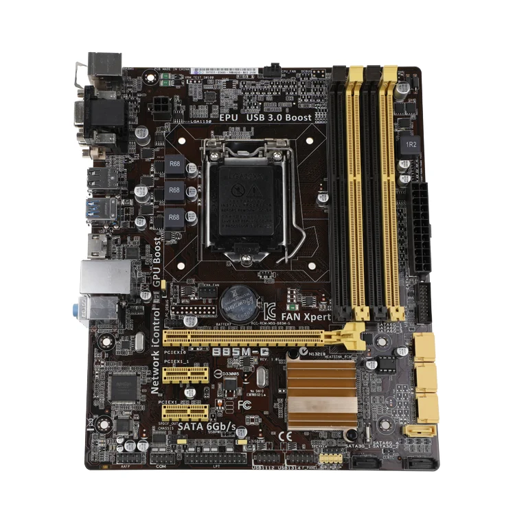 

Brand New B85M-G DDR3 1600Mhz Desktop Mainboard Dual Channel 100% Tested Computer Motherboard