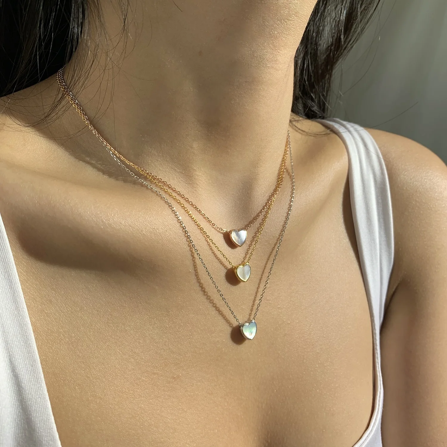 

Dylam 18k gold plated plain gold figure face pendant customized best friend choker silver jewelry women set jade gold necklace