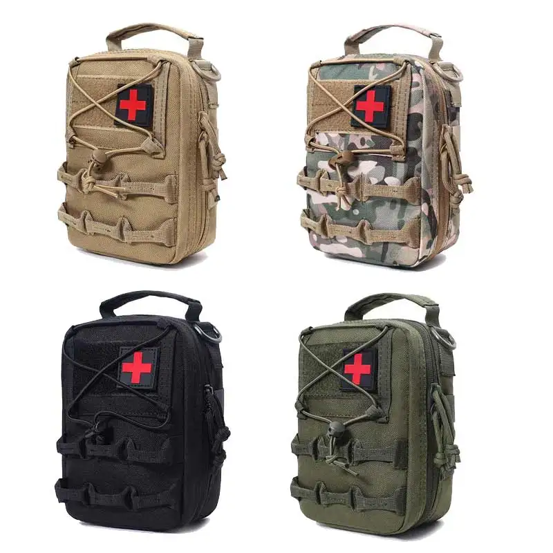 Custom Ifak Molle Tactical Medical Pouch,Empty Compact Admin First Aid Belt Pouch Tactical Bag