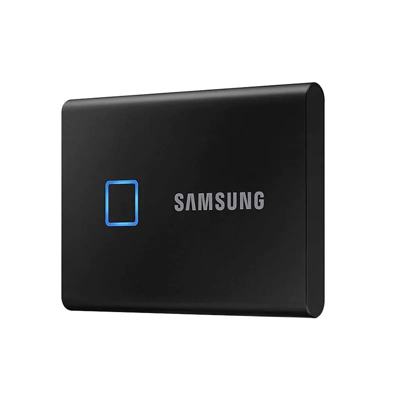 

Samsung Portable SSD T7 TOUCH USB 3.2/type C connector up to 1050MB high speed external ssd