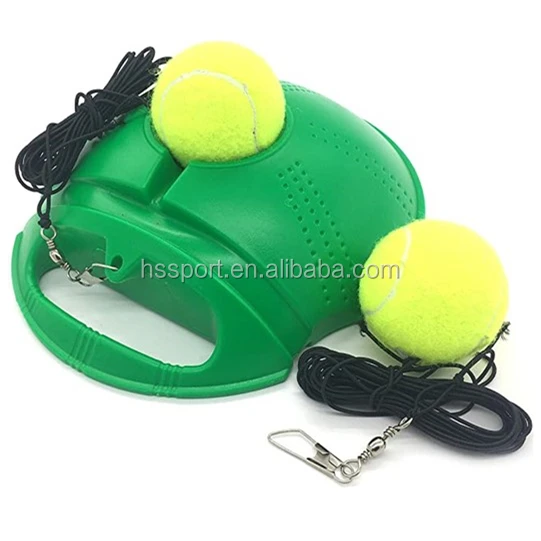 

New popular Color box packaging Tennis Trainer Tennis Ball Machine customized Antiskid Tennis Trainer set, Customized color