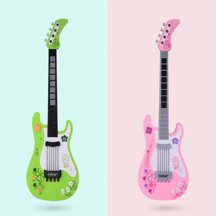 

Children's electric guitar multi-function bass 57CM beginners can play guitar toys