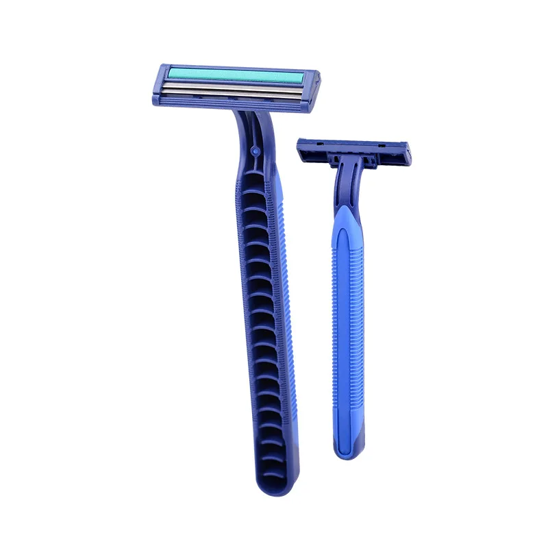 

Stock Disposable Twin Blade Wholesale Factory Price Double Edge Safety Mens Shaving Disposable Razor, White/black/blue/green
