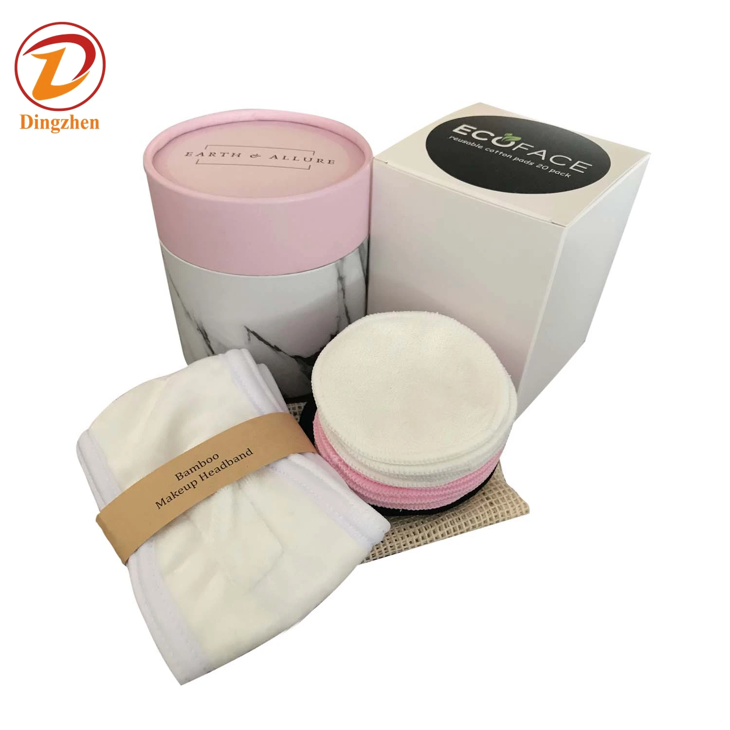 Reusable Zero Waste Bamboo Cotton Makeup Remover Pads Washable and Eco-Friendly For All Skin Type Bamboo Pads