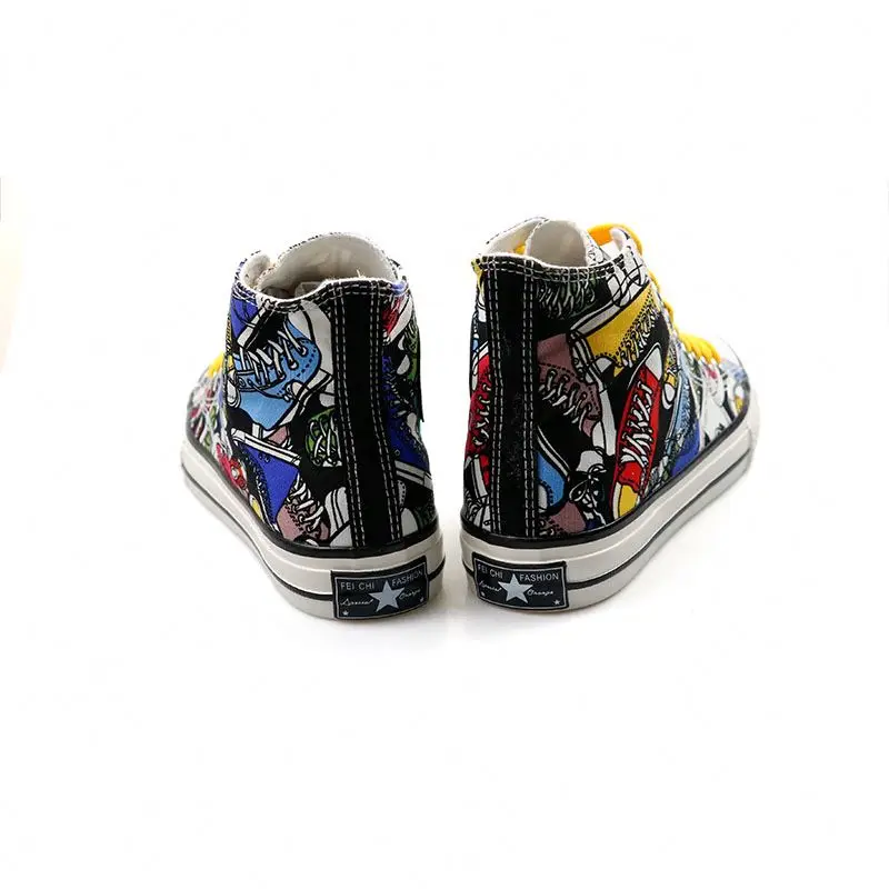 

Stylish Colorful Women Lace-Up Canvas Shoes Casual Ladies Shoes, Customized colors