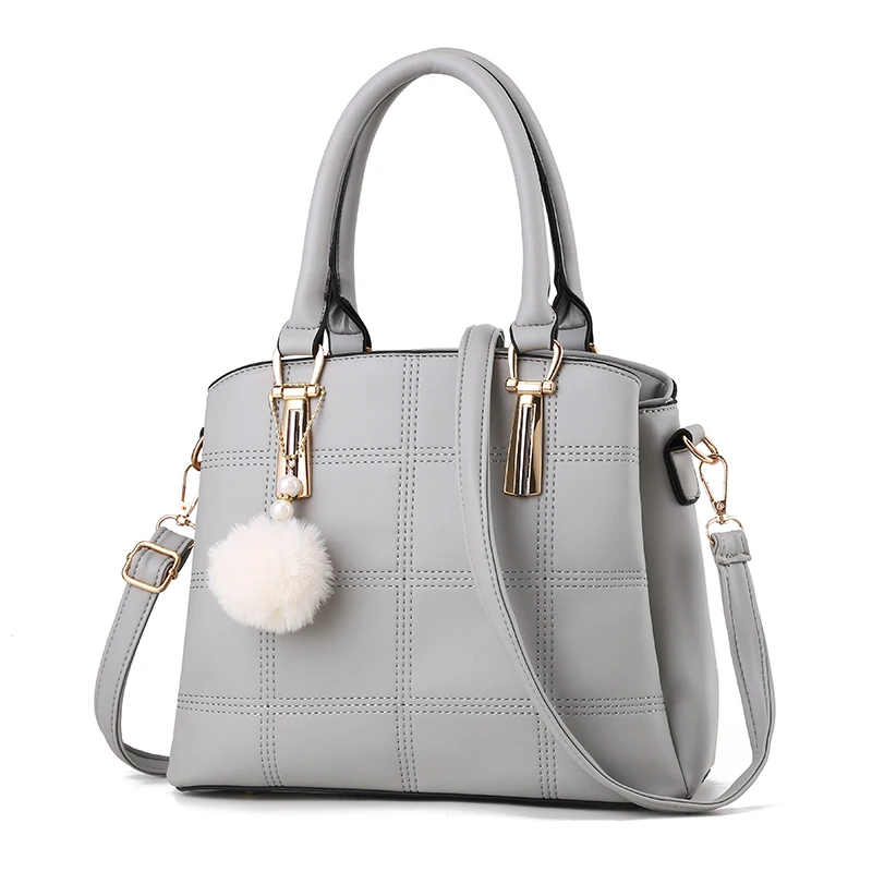 

DL110 20 China factory cheap bags ladies fashion shoulder bags Handbags With Small Pendant women hand bags, Red,black.....