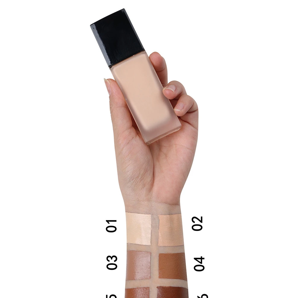 

8 Colors 30ml Cover All Liquid Face and Body Foundation Private Label Customized High-quality Luxury Moisturizing Base Makeup