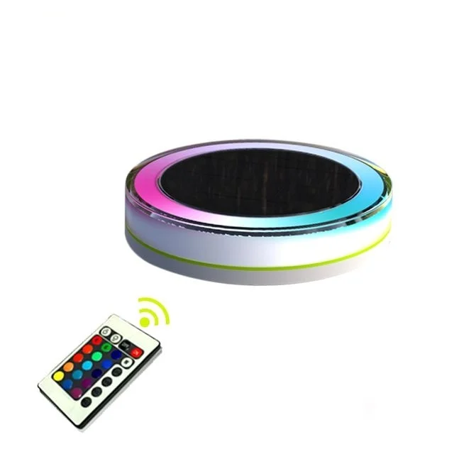 Swimming pool light led solar indoor &outdoor RGB color changing underwater floating swimming light