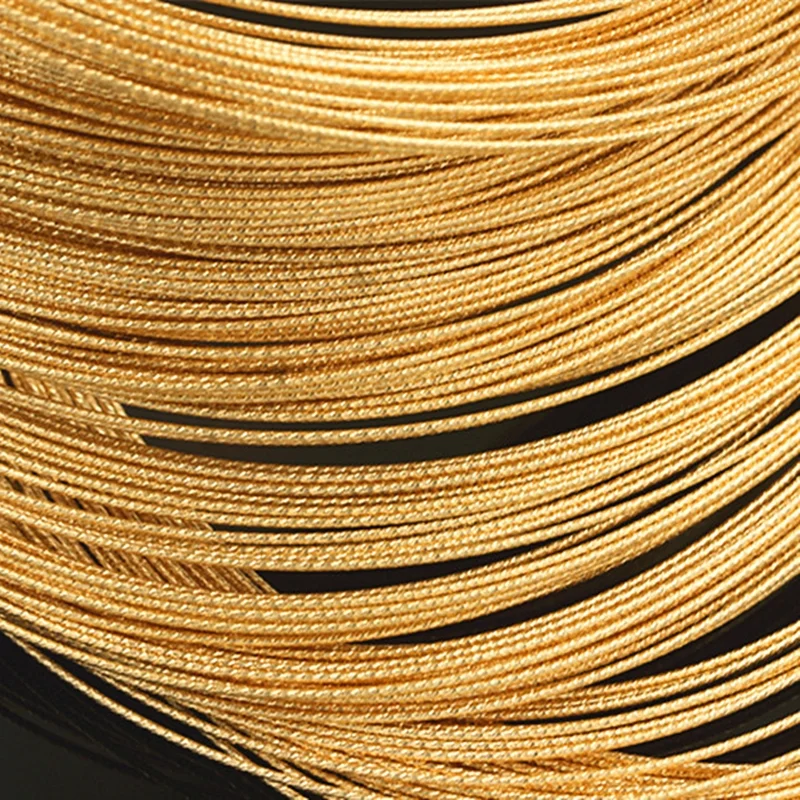 

Hot Sale 14KGF Engraved Twist Wire For Jewelry Making Bracelet Gold Filled Pattern Wire