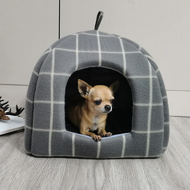 

cat igloo pet house foldable plush pets igloo, Custom colors