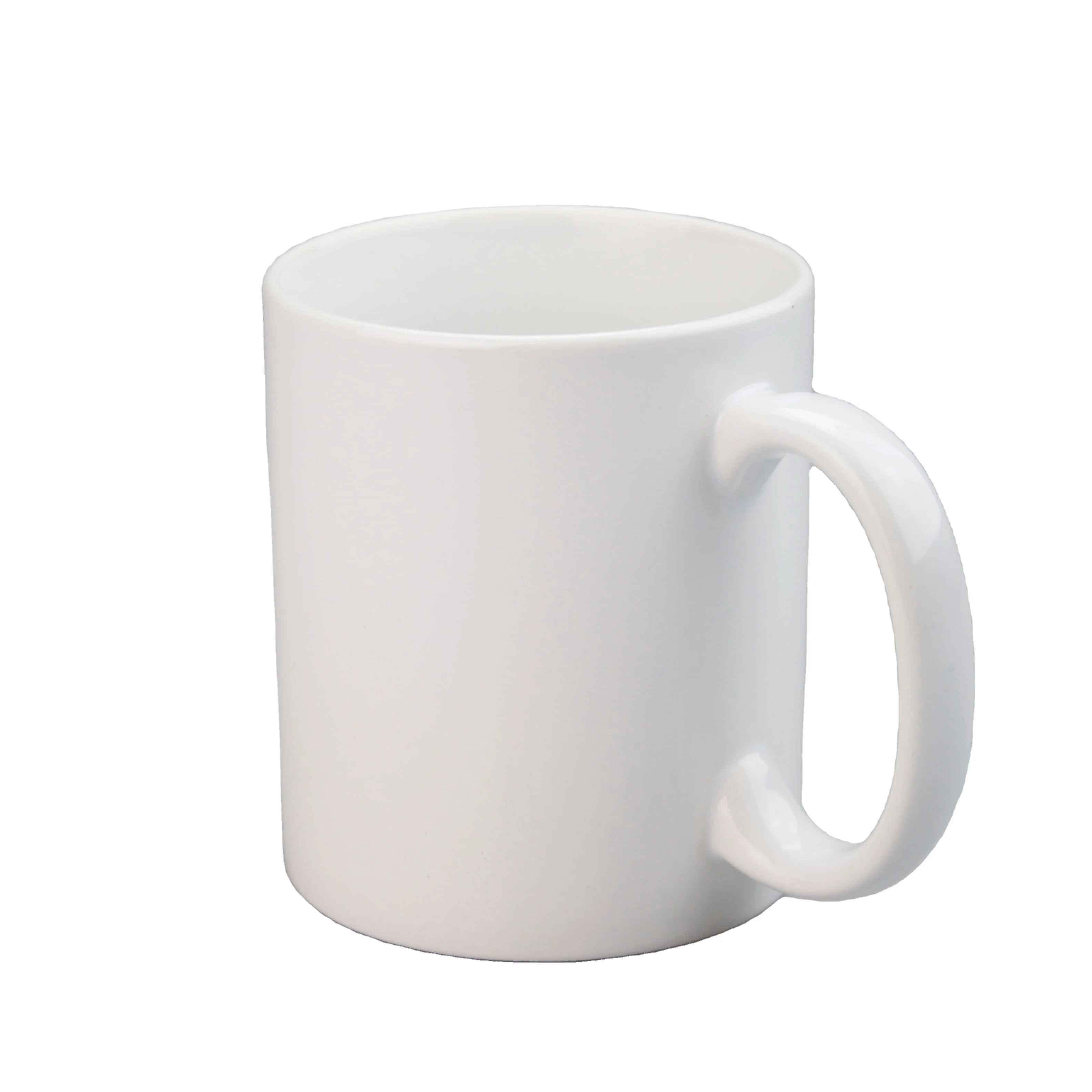

AUPLEX Hot sale products zogift custom printed glas gefrostet mug/frost sublimation tassen, White color