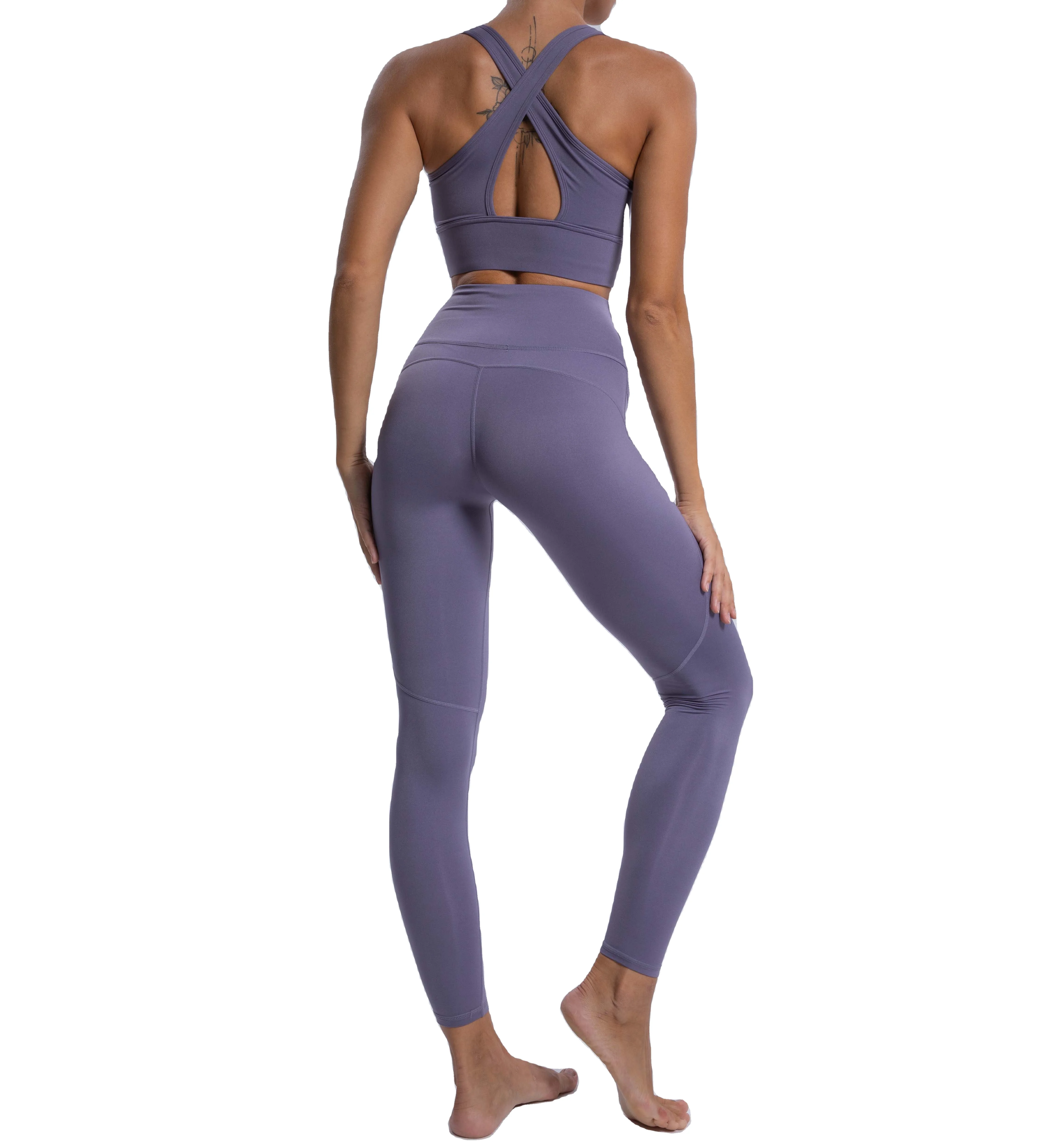 

2022 Summer Two Pieces Sports Sets for Women Ladies Tracksuits Yoga Suit