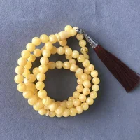 

Custom made bracelet rosary beads, 99 amber beads for rosary