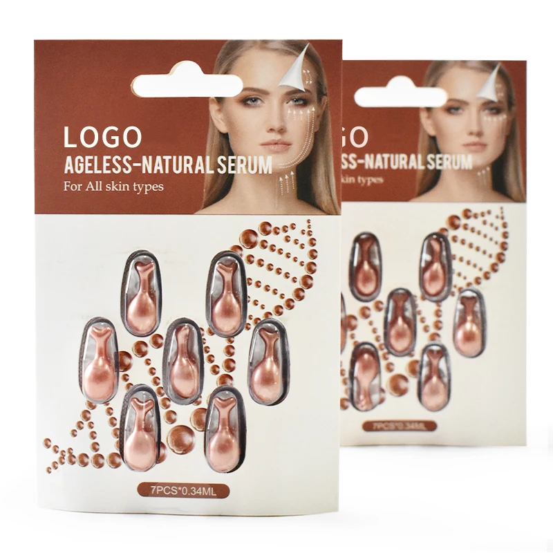 

Customize Body OEM Face Cosmetic ODM Anti-aging capsules serum bottle 30ml