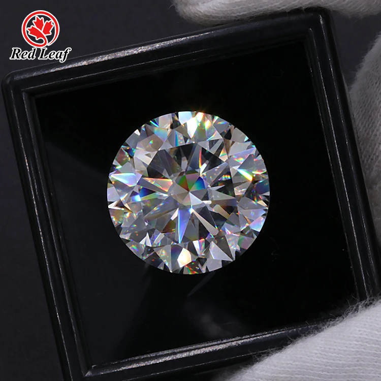 

Redleaf moissanite Wholesales 1CT 2ct 3ct 4 carat big size mossanite gemstone DEF color white moissanite manufacturer