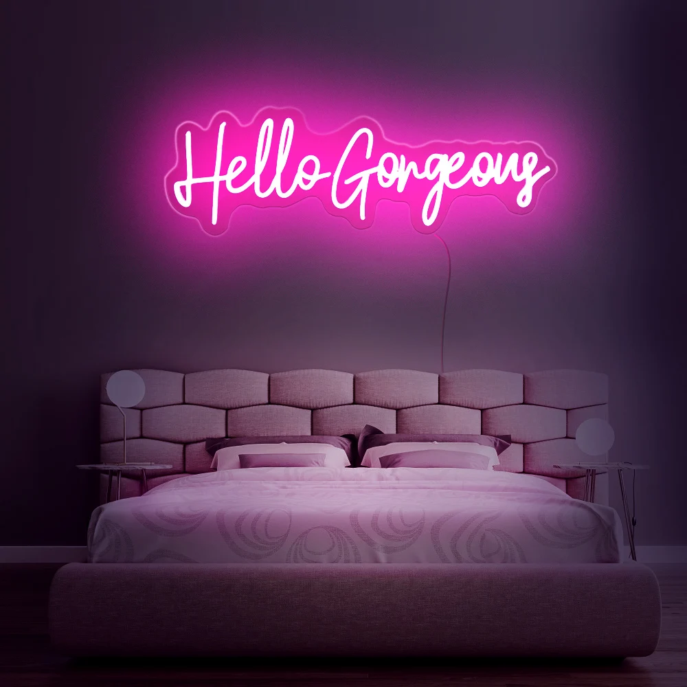 Rebow Dropshipping No MOQ Custom Led Electronic Letter Neon Sign Custom Neon Lights for Home Decoration