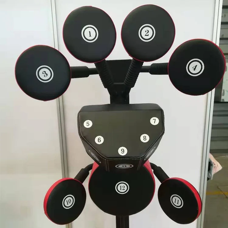 Focus Training Taekwondo Boxing Kick Target Hand Pads Stand Kick Target Adjustable Mitts Gym