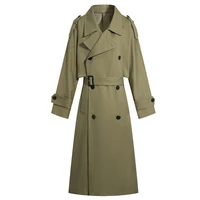 

Double-breasted British Style Women trench coats autumn winter Wholesale Ladies trendy Trench coats