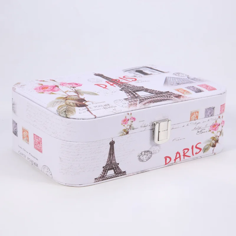 

Waterproof Portable Large-Capacity Custom Women Lady Toiletry Travel Zipper Cosmetic Makeup Bag Box, 7colors