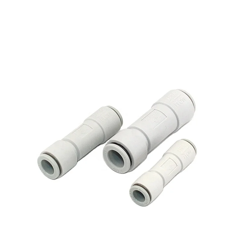 

AKH series pneumatic connector straight air nozzle push connector check valve
