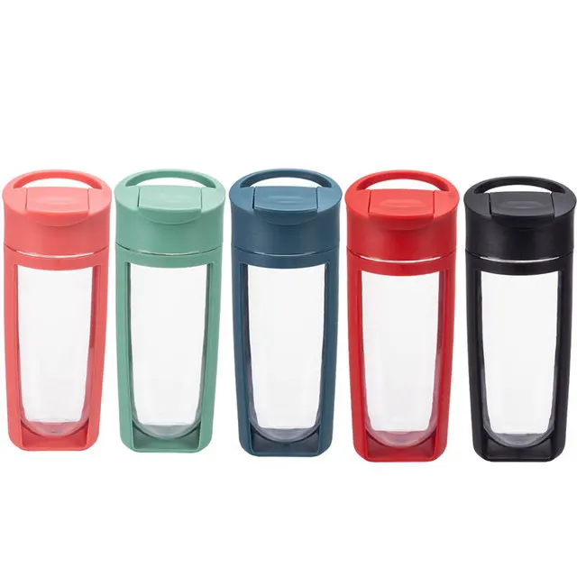 

Wholesale Sports Water Bottle BPA Free Plastic Gym Protein Bottle, Red, green, blue, black, pink