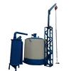 palm shell charcoal air flow carbonization furnace