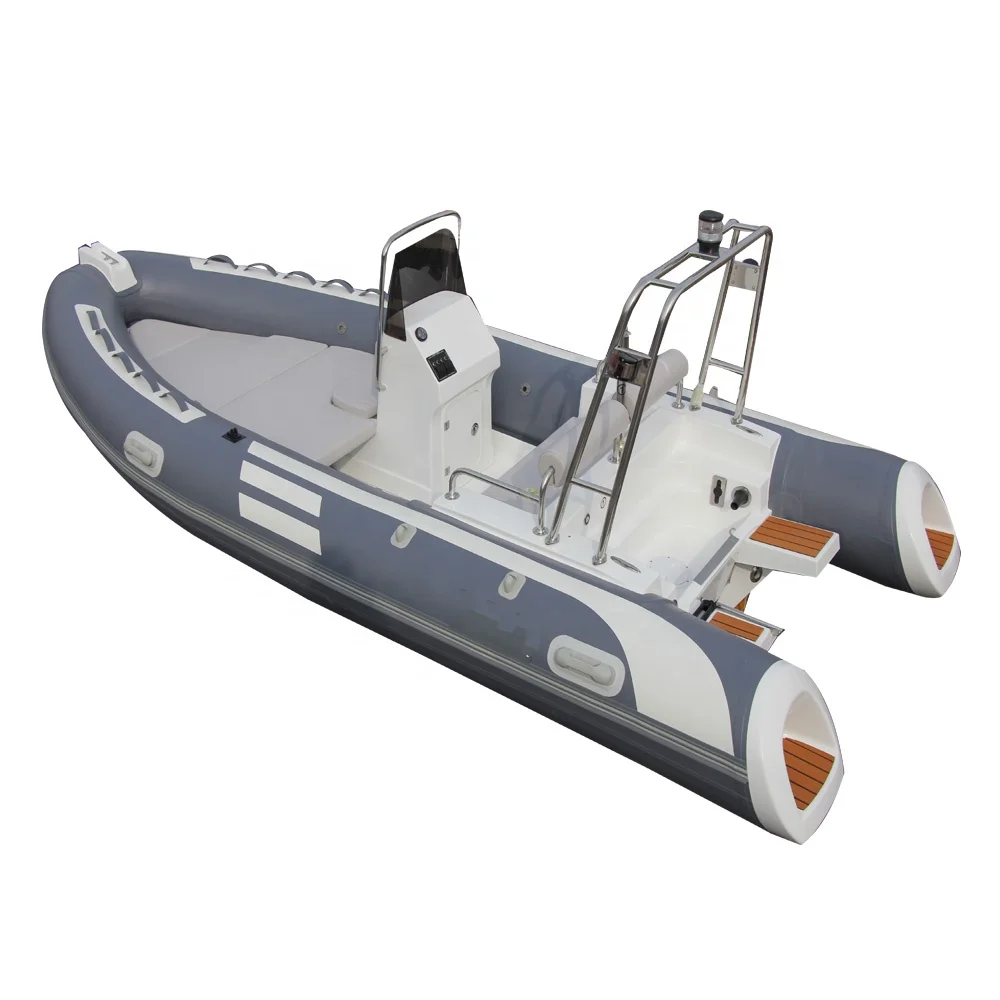 

Chile design Factory directly sale 4.8m fiberglass hull inflatable RIB 480 boat with center console