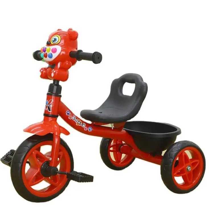 

2020 New Wholesale Cheap Price Flashing Lights Musical Kids Pedal Ride On Tricycle