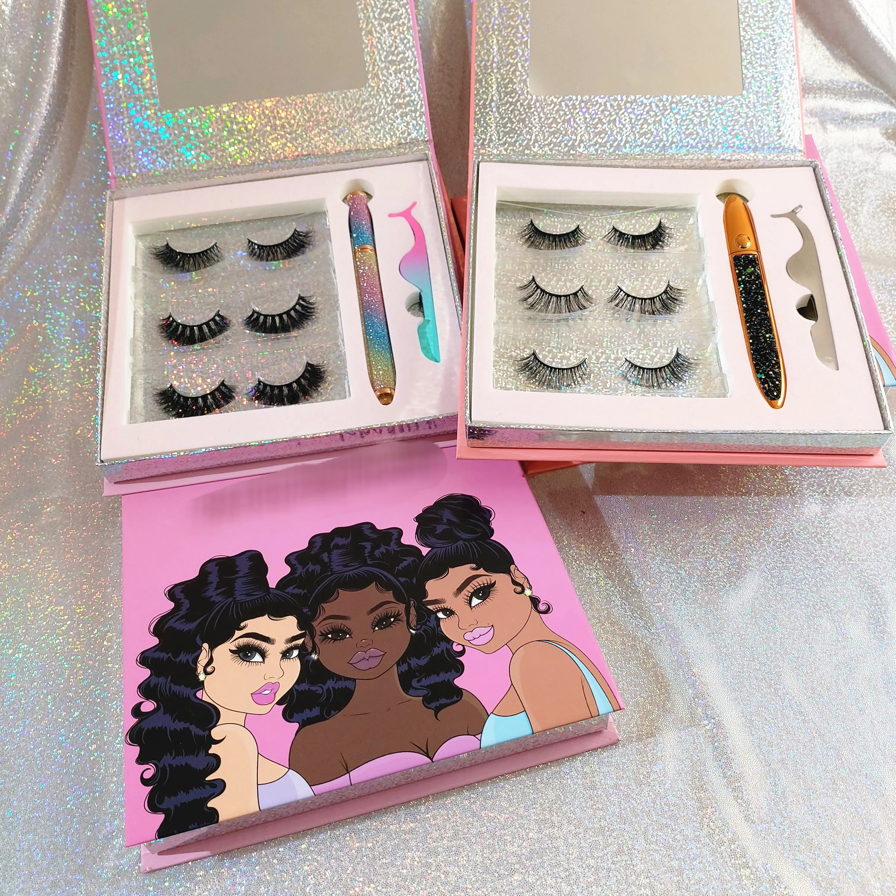 

magnetic eyeliner eyelash kit magnetic false eyelash set eyelash magnetic packaging box