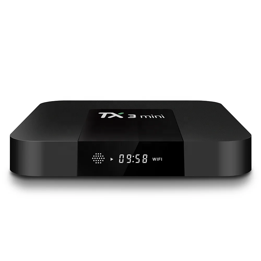 Hot selling android tv box TX3 mini 2gb 16gb S905W quad core android 9.0 smart TV box better than X96 mini set top box