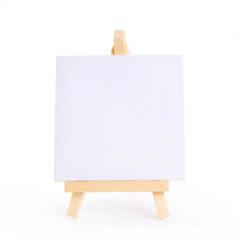 

Tabletop easel TOLnc tripod display easel, Log color easel + white picture frame