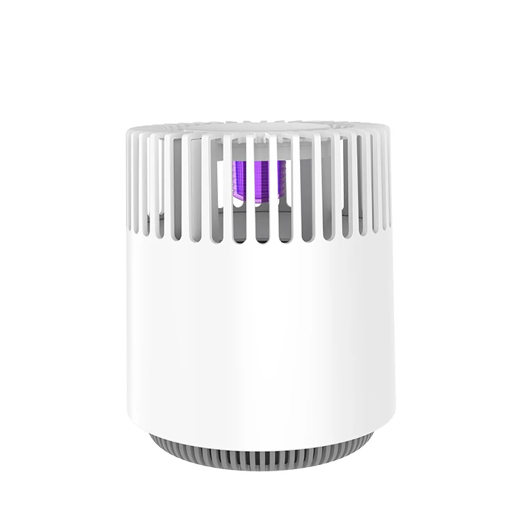 

Hot Sale Eleactronic Mute Bug Zapper UV LED Mosquito Kiler Lamp For Room, White
