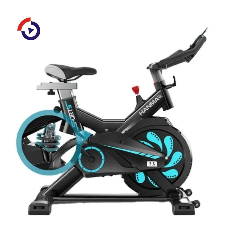 

Sports static bicycle exercise spinning bike wrench, Black