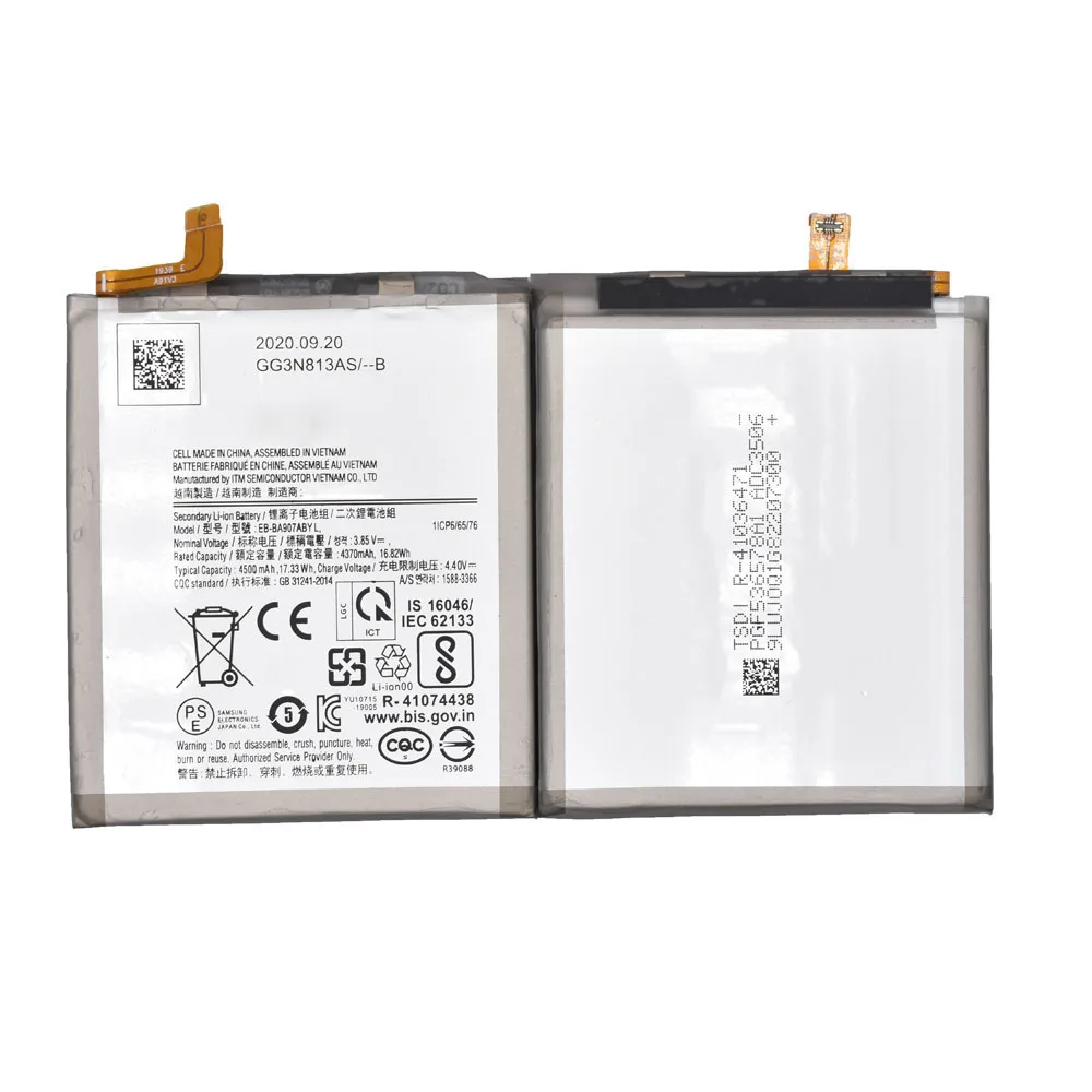 

Original replacement phone EB-BA907ABY mah rechargeable battery 4500mAh for samsung galaxy s10 lite