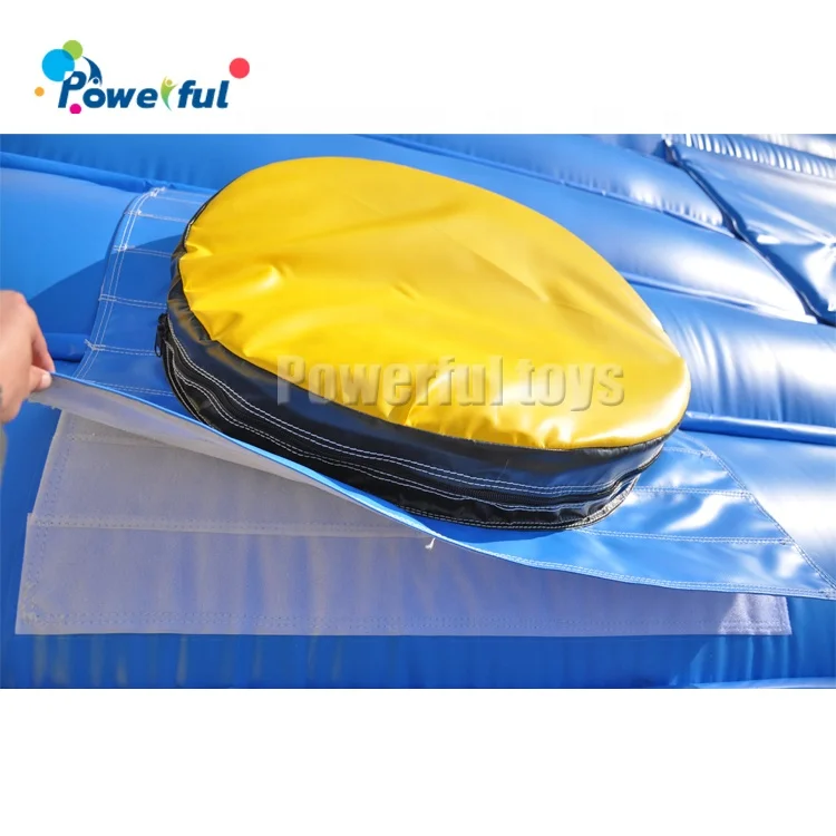 6m diameter trampoline park Inflatable meltdown wipeout eliminator games